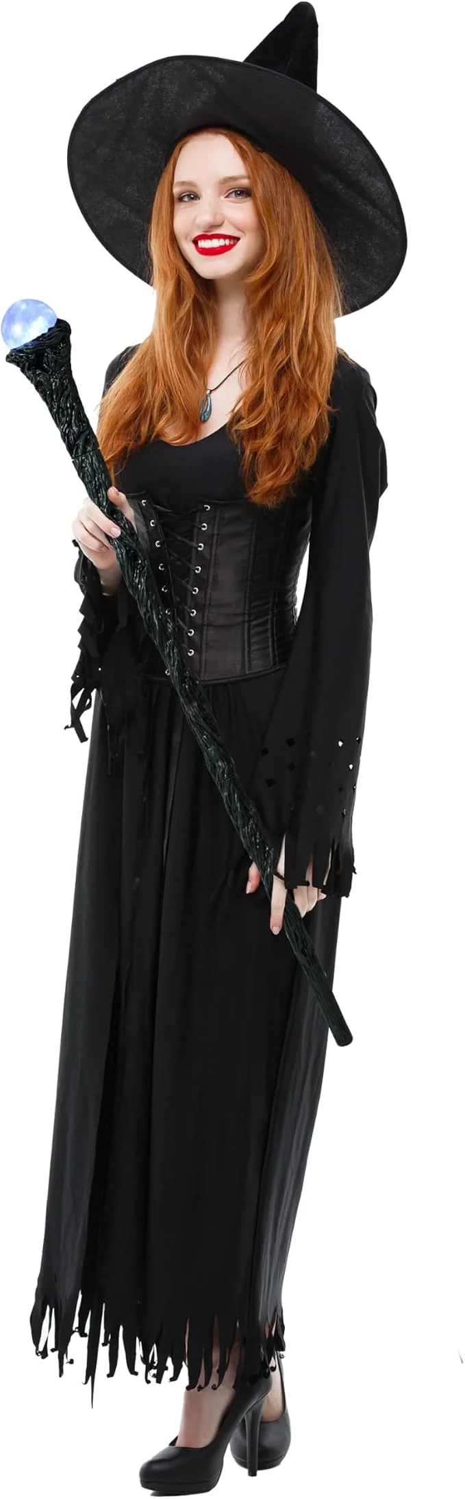 JOYIN LED Wizard Staff - Light Up Your Halloween Magic