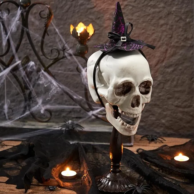 JOYIN Purple Witch Hat Headband - Cute Halloween Costume Accessory