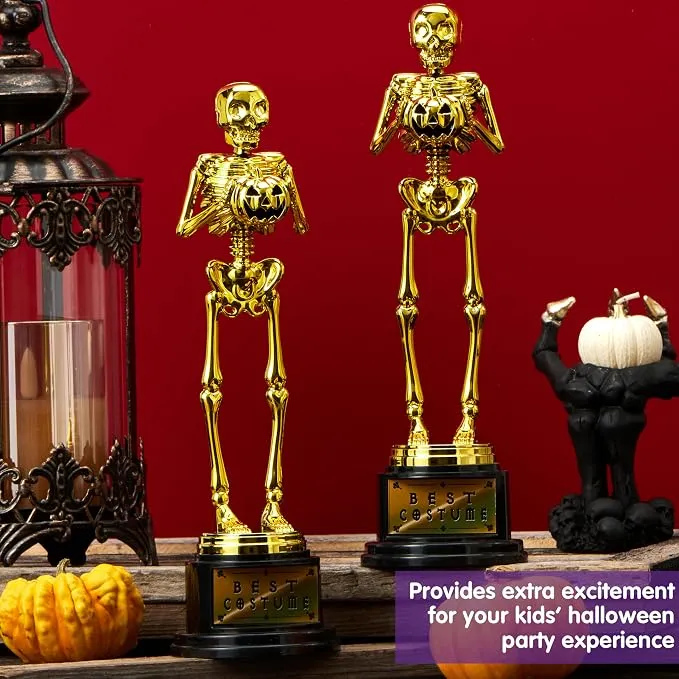 JOYIN Halloween Skeleton Trophy - Best Costume Award