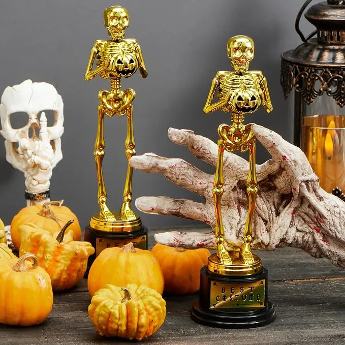 JOYIN Halloween Skeleton Trophy - Best Costume Award