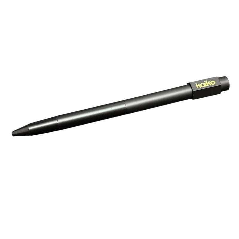 Black Weighted Spinner Pen