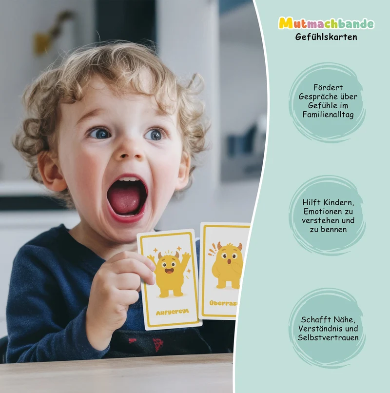Mutmachbande Gefühlskarten für Kinder