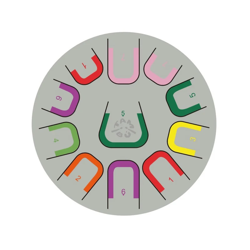 Große Zungentrommel Tambu Steel Drum - Earth Harmony (Green)