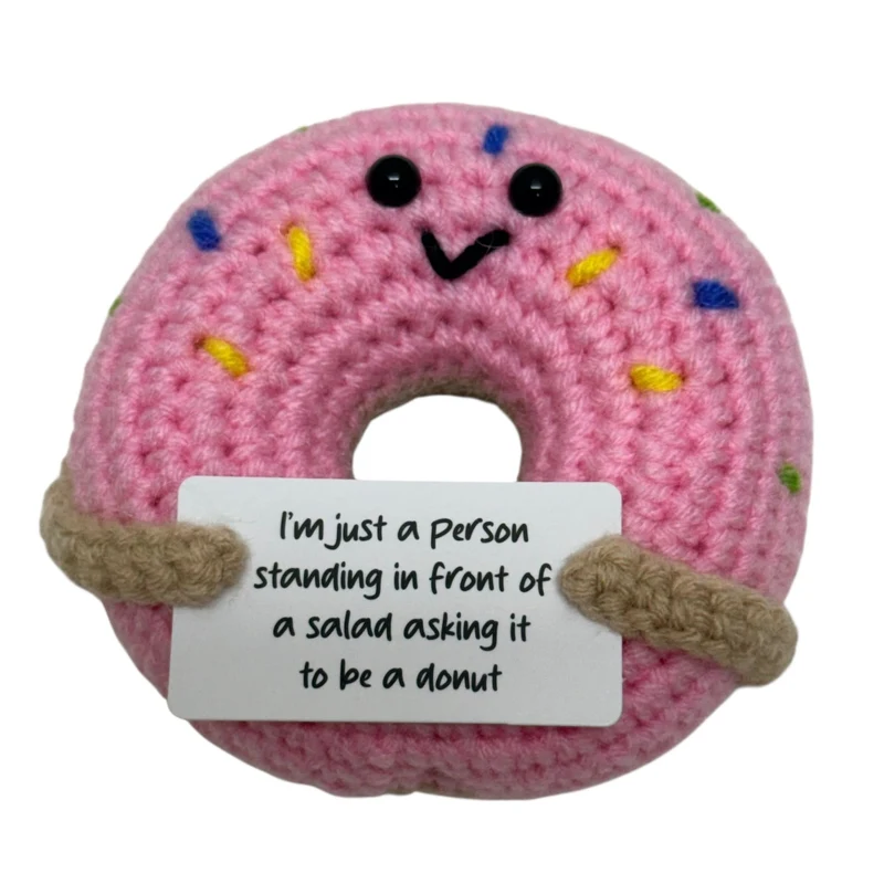 Standing in front of a salad asking it to be a Donut