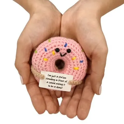 Standing in front of a salad asking it to be a Donut