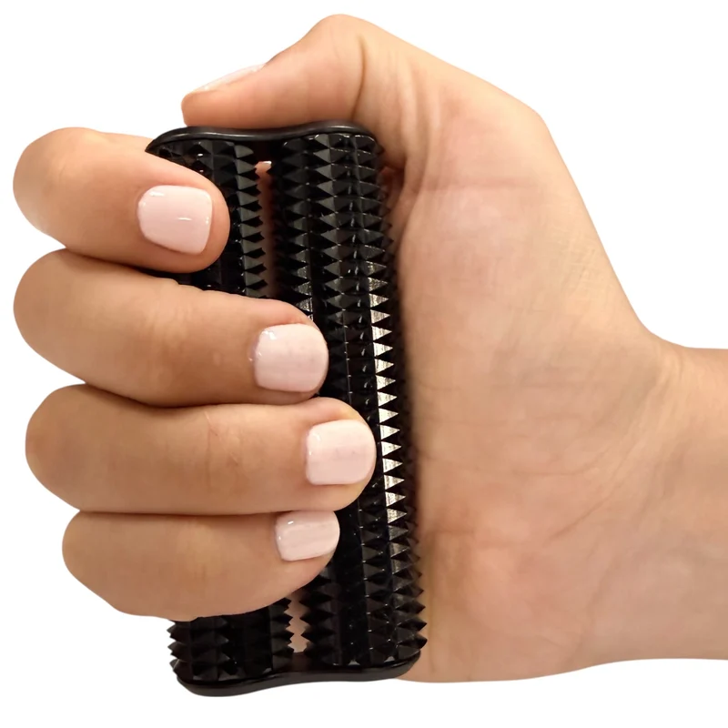 Spikey Hand Roller – Black 285g