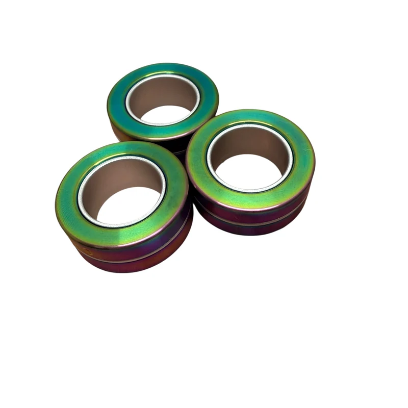 TRI Magnetic Rings : Metal Fidgets