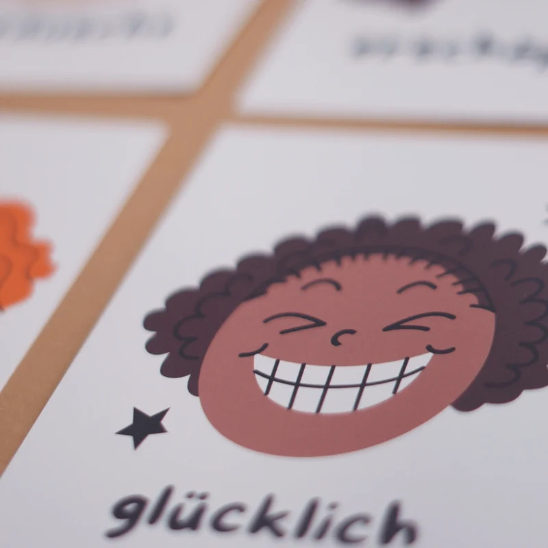 Modern Kids Art - Meine Gefühlskarten Set für Kinder