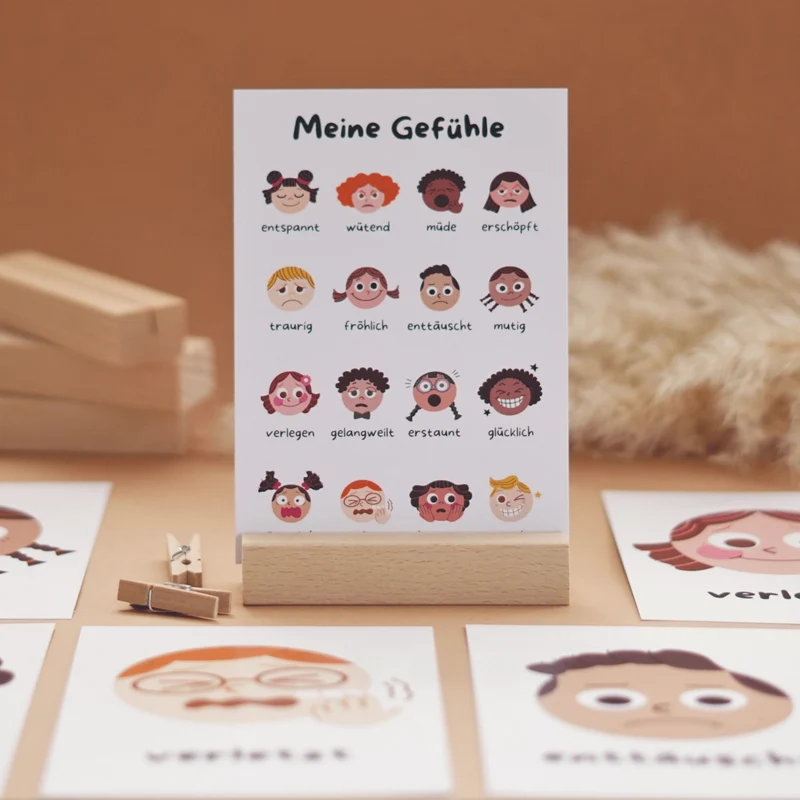 Modern Kids Art - Meine Gefühlskarten Set für Kinder