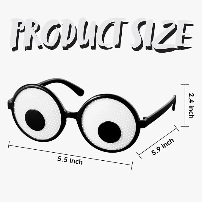 JOYIN 3 PCS Eyeball Glasses - All Eyes on You This Halloween
