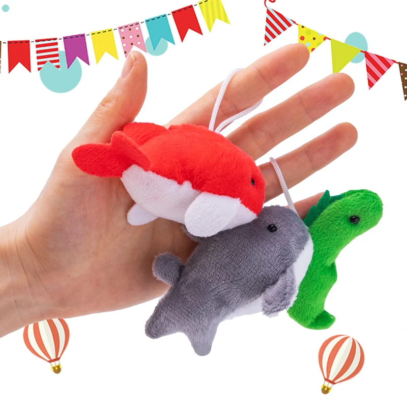 JOYIN 24 Pcs Prefilled Easter Eggs with Sea Animal Plush Toys