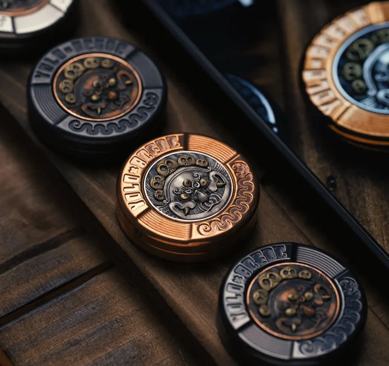 ACEdc x YOLO Fire Roc Coin