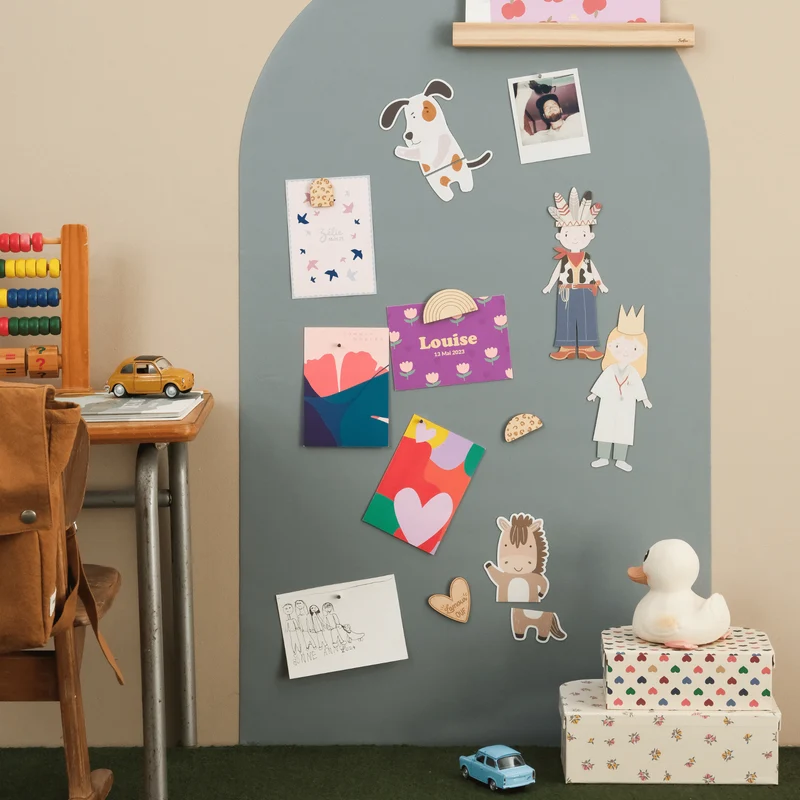 Ferflex Magnettafel Arche Smaragdgrün – 100,5x58,5cm