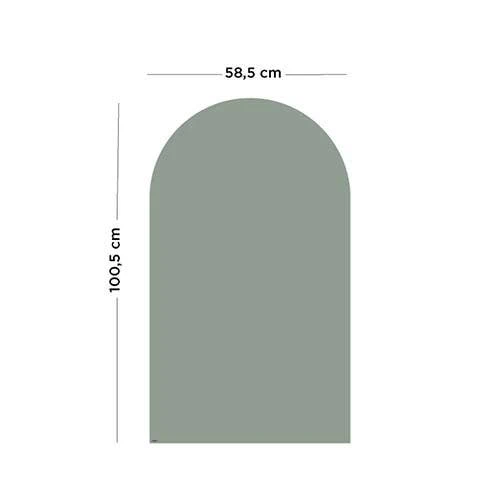 Ferflex Magnettafel Arche Smaragdgrün – 100,5x58,5cm