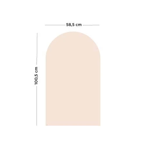 Ferflex Magnettafel Arche Beige Rosé – 100,5x58,5cm