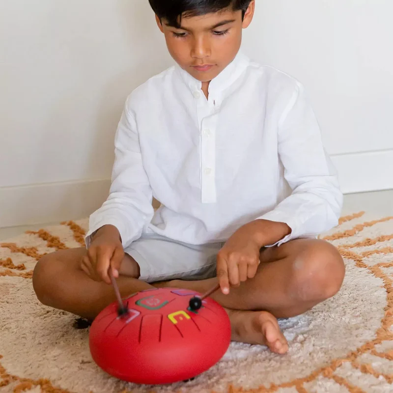 Zungentrommel - Tambú 8"/20 cm - matt red