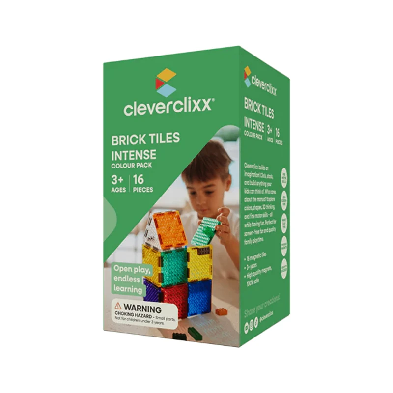 Clever Clixx Brick Tiles Pack Intense