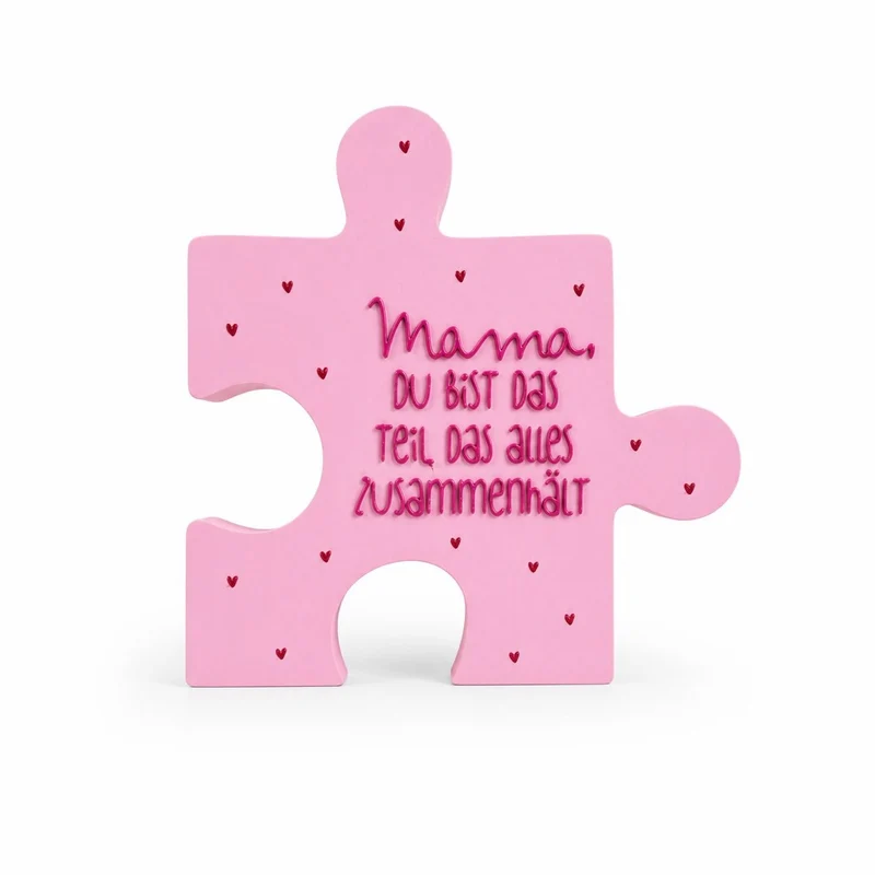 Puzzle-Teil Mama zum Muttertag aus 3D Drucker