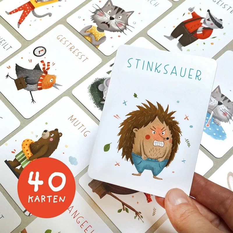 Starke Gefühle – Gefühlskarten für Kinder