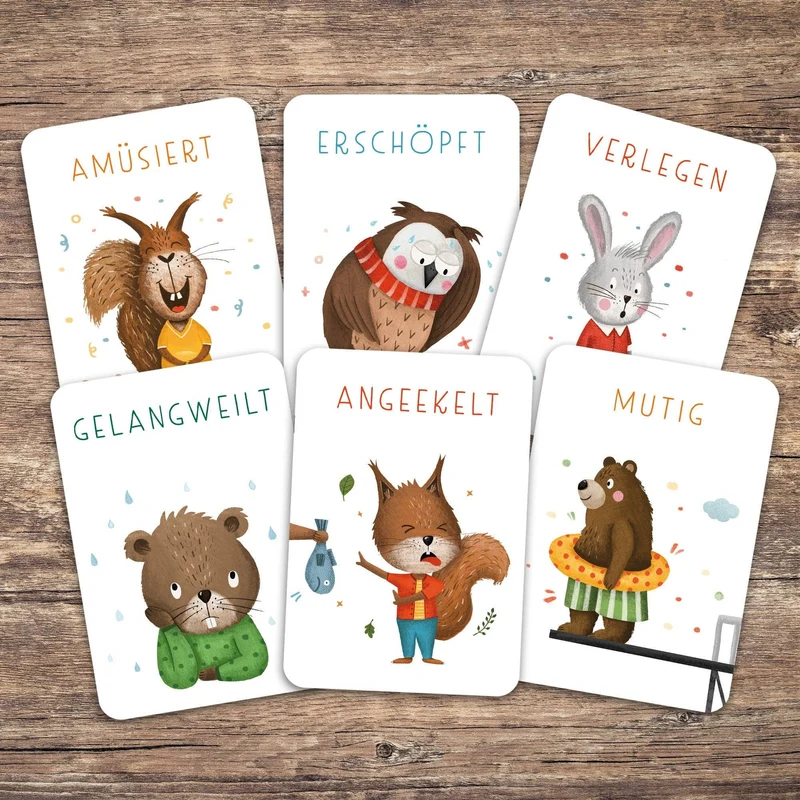 Starke Gefühle – Gefühlskarten für Kinder