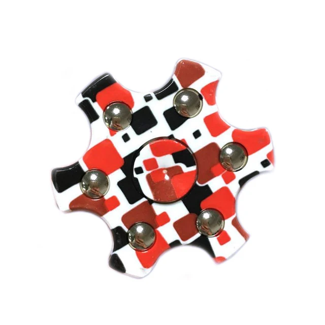 New Spinner Fidget - camo red and black