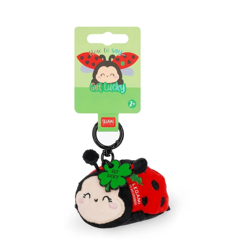 Plüsch-Schlüsselanhänger Marienkäfer - Tiny Super Soft!