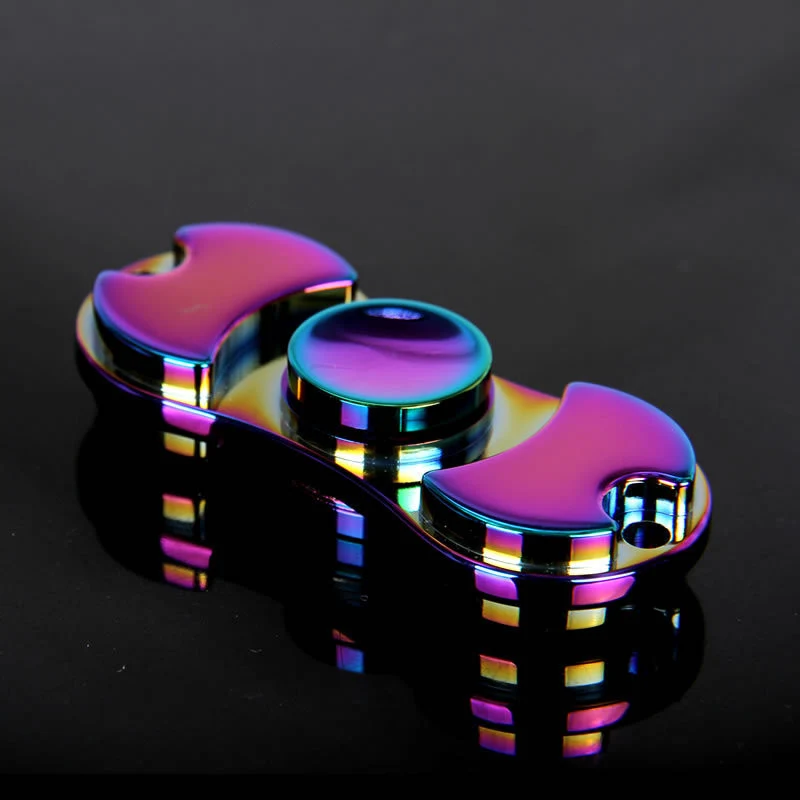 Dual Spinner Fidget Toy Aluminum