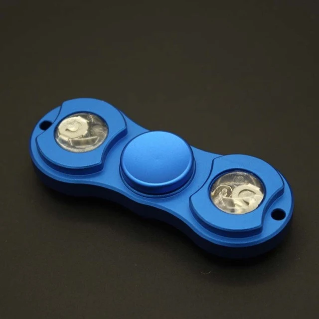 Aluminum LED Dual Spinner - 5 Colors