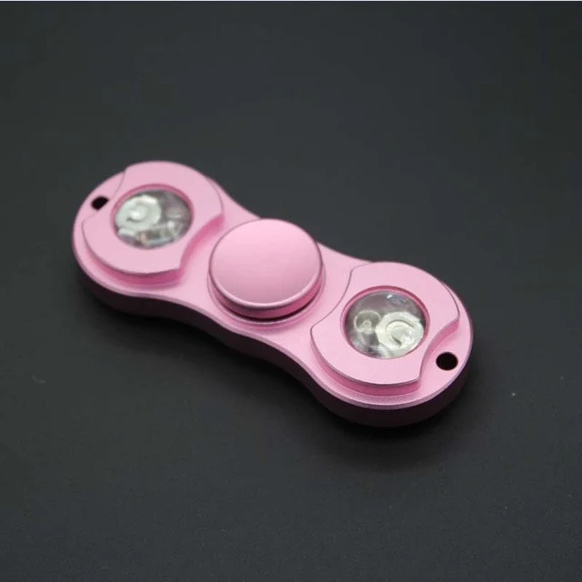 Aluminum LED Dual Spinner - 5 Colors