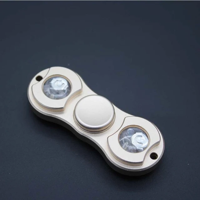 Aluminum LED Dual Spinner - 5 Colors