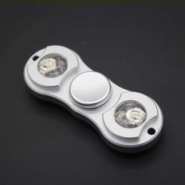 Aluminum LED Dual Spinner - 5 Colors