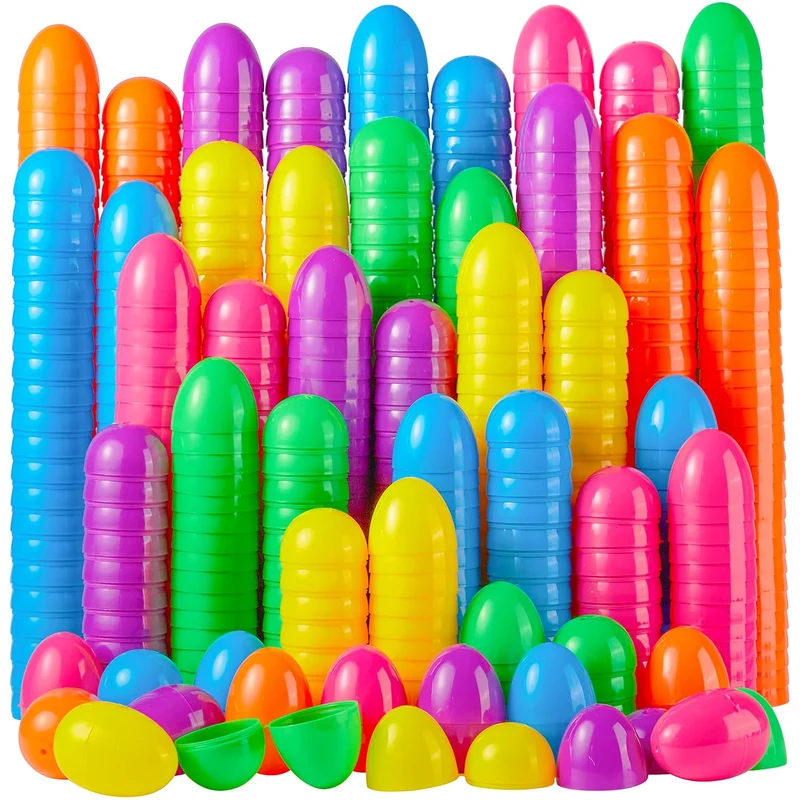 1500 PCS 2.3" Easter Eggs Shell Bulks for Easter Hunt