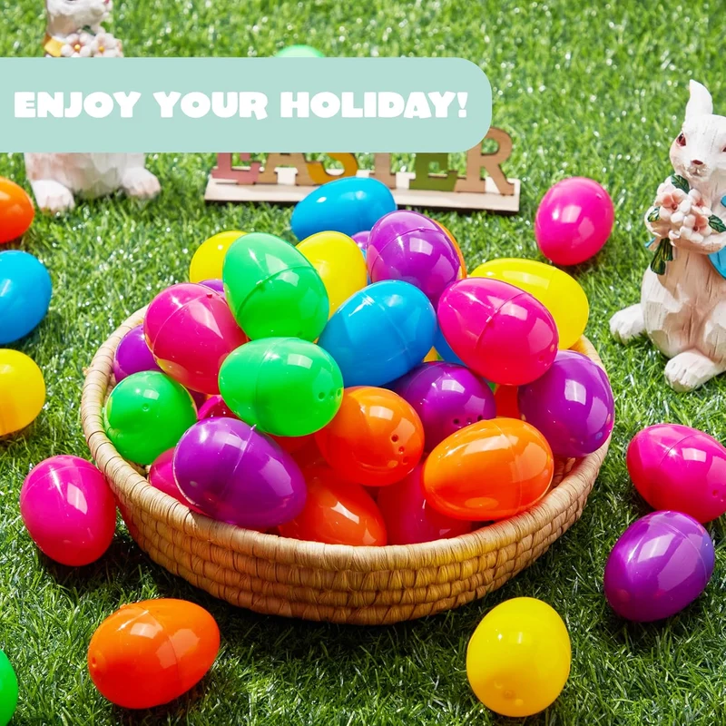 300 PCS 2.3" Eggshell Bulks for Easter Hunt