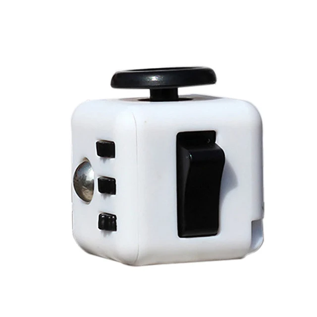 Fidget Cube - White / Black