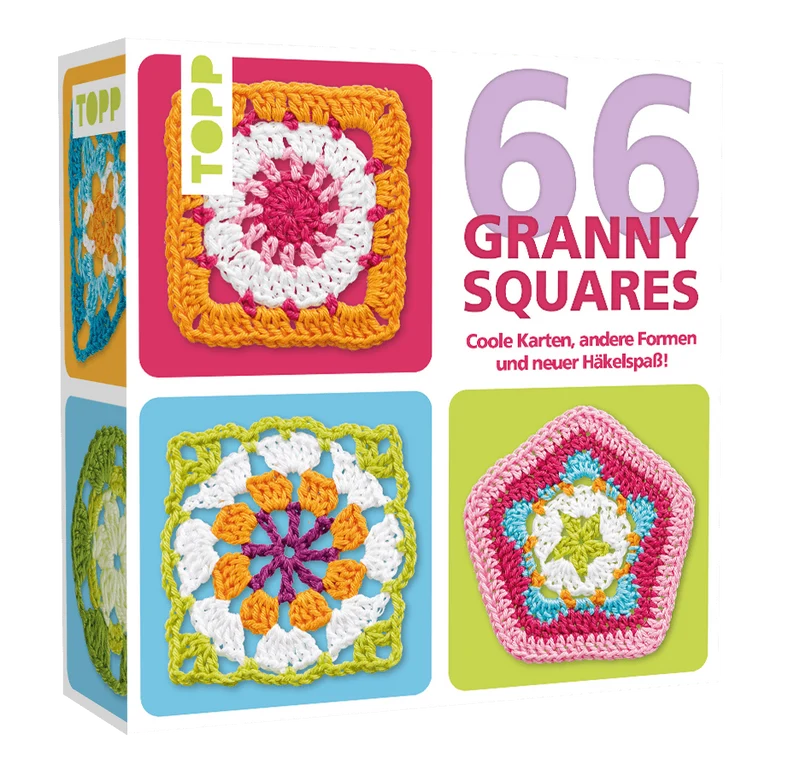 66 Granny Squares Karten-Set von Topp Verlag