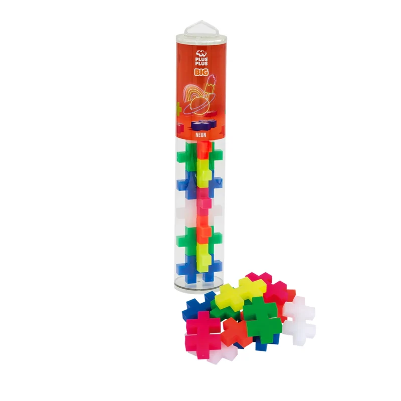 Plus-Plus 15 Kreativ Bausteine BIG Neon