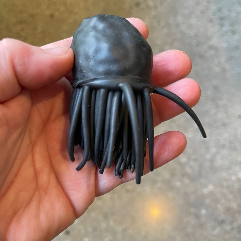 BLACK Tickle On Top Squishy