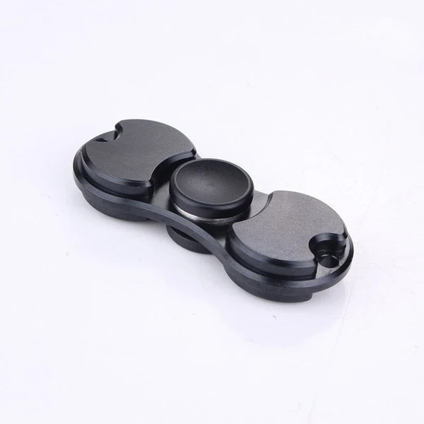 Fidget Spinner Finger Spinner Black Duo Anti Stress Handspinner
