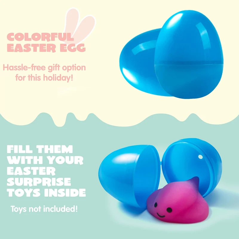 300PCS Easter Egg Shells Bulk Empty Fillable for Easter Hunt