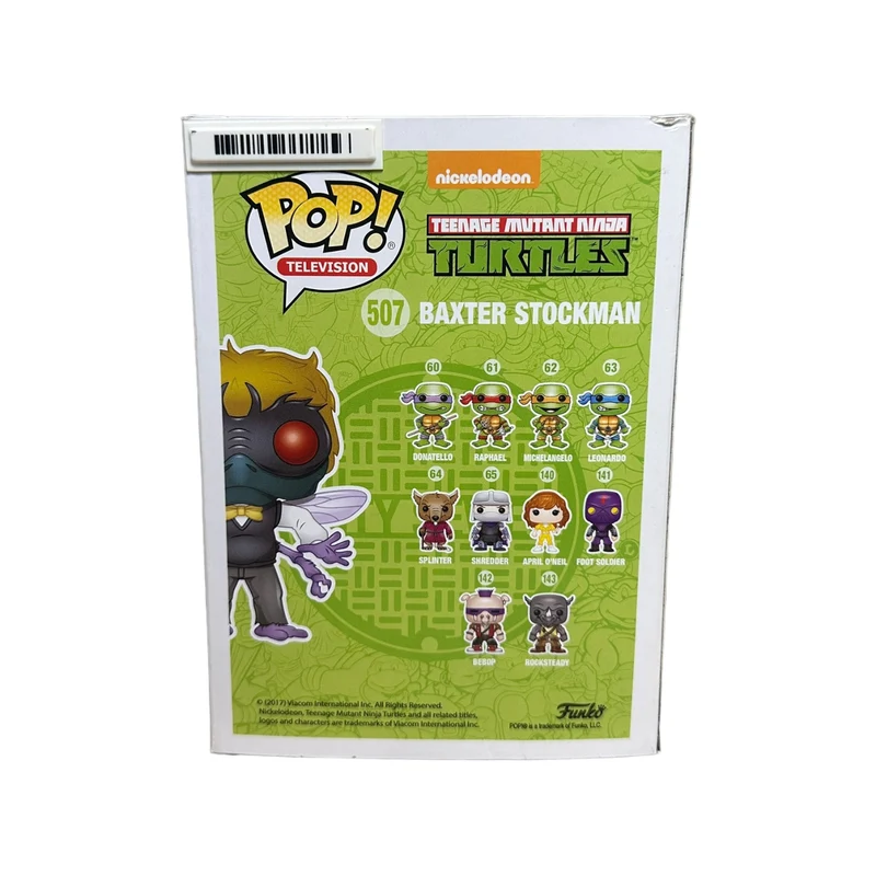 Baxter Stockman #507 Funko Pop! - Teenage Mutant Ninja Turtles - SDCC 2017 Shared Exclusive - Condition 6.5/10