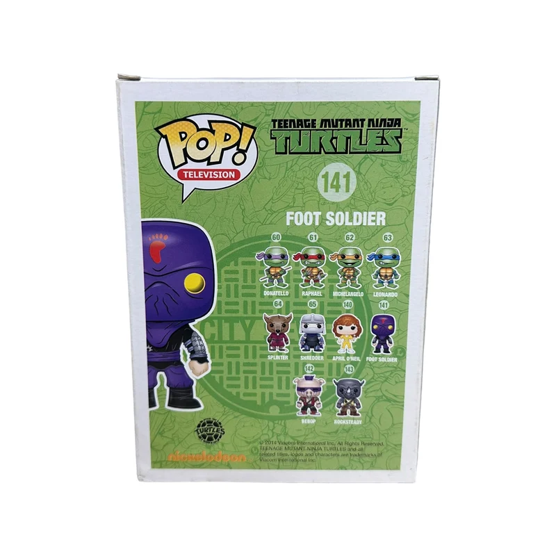 Foot Soldier #141 Funko Pop! - Teenage Mutant Ninja Turtles - 2014 Pop! - Condition 5.5/10