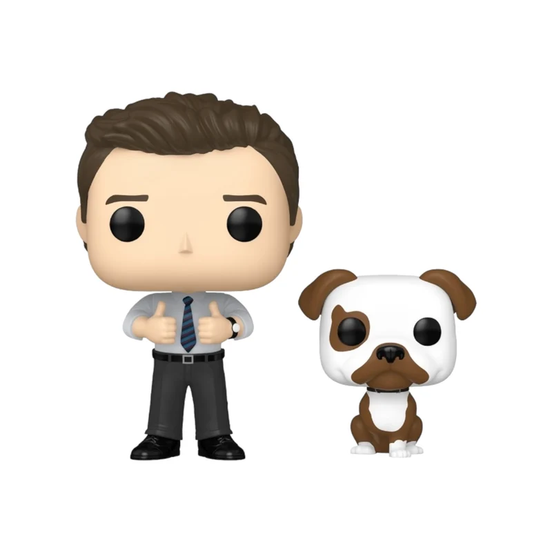 Chris Traegar with Champion #1415 Funko Pop! - Parks and Recreation