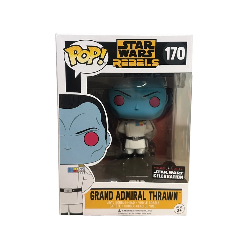 Grand Admiral Thrawn #170 Funko Pop! - Star Wars: Rebels - OSWC 2017 Official Convention Exclusive - Condition 9/10