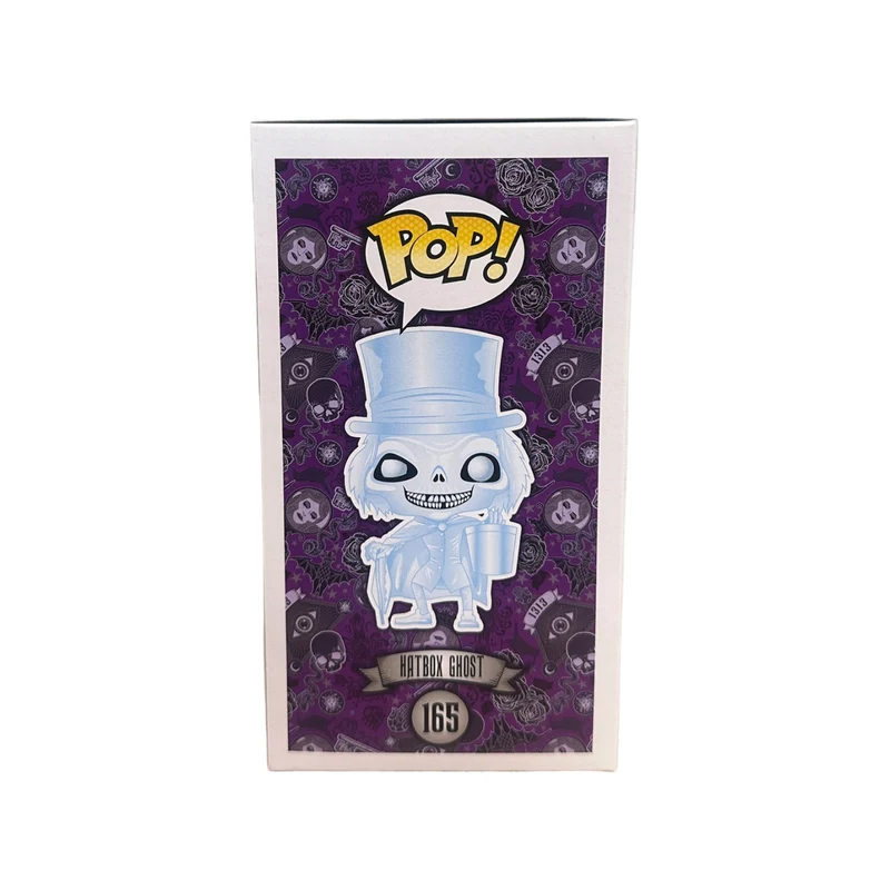 Hatbox Ghost #165 (Glows in the Dark) Funko Pop! - The Haunted Mansion - SDCC 2016 Exclusive LE1000 Pcs - Condition 7.5/10