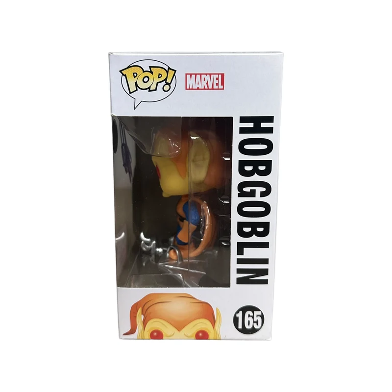 Stan Lee Signed Hobgoblin #165 Funko Pop! - Marvel - Marvel Collector Corps Exclusive - Condition 7.75/10 - Excelsior Approved