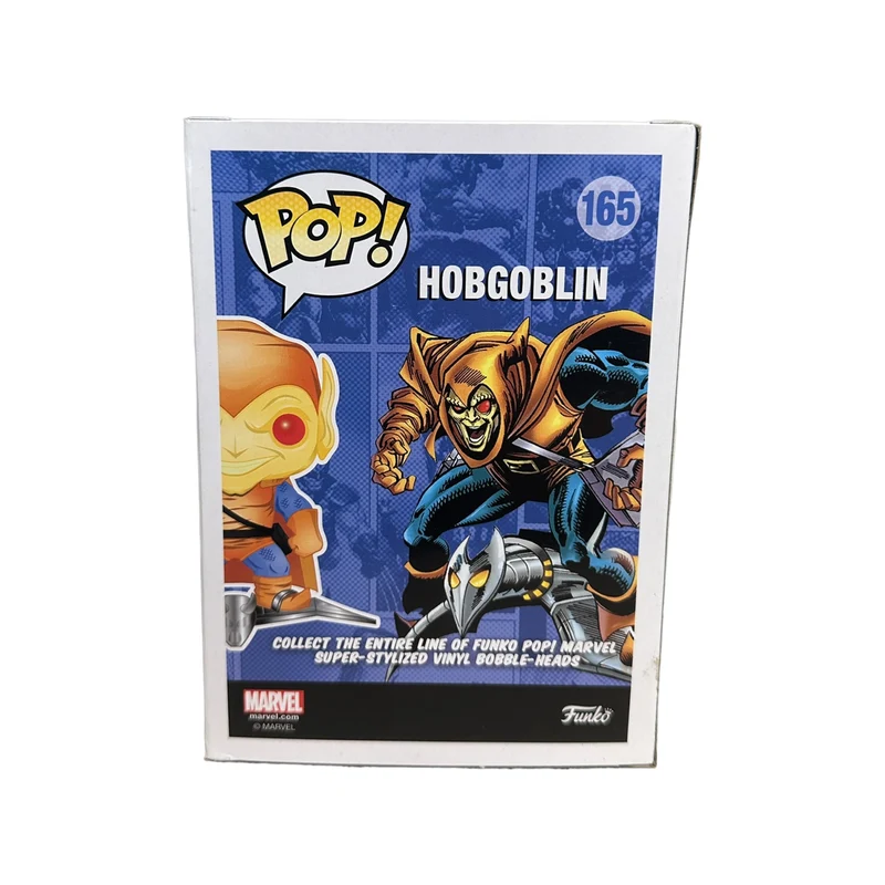 Stan Lee Signed Hobgoblin #165 Funko Pop! - Marvel - Marvel Collector Corps Exclusive - Condition 7.75/10 - Excelsior Approved