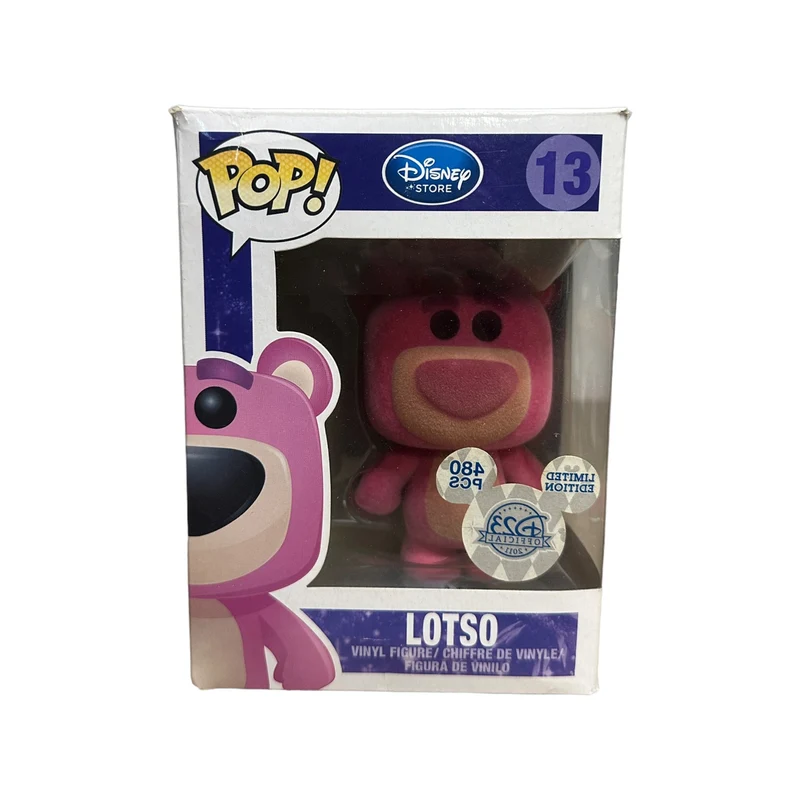 Lotso #13 (Flocked) Funko Pop! - Disney Series 2 - D23 2011 Exclusive LE480 Pcs - Condition 5/10