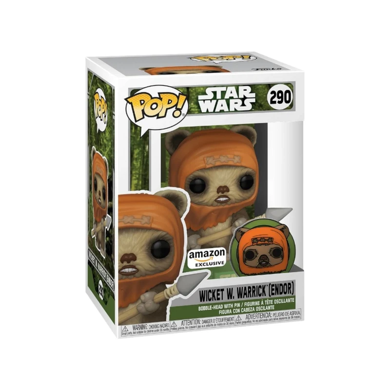 Wicket W. Warrick [Endor] #290 Funko Pop! - Star Wars - Amazon Exclusive