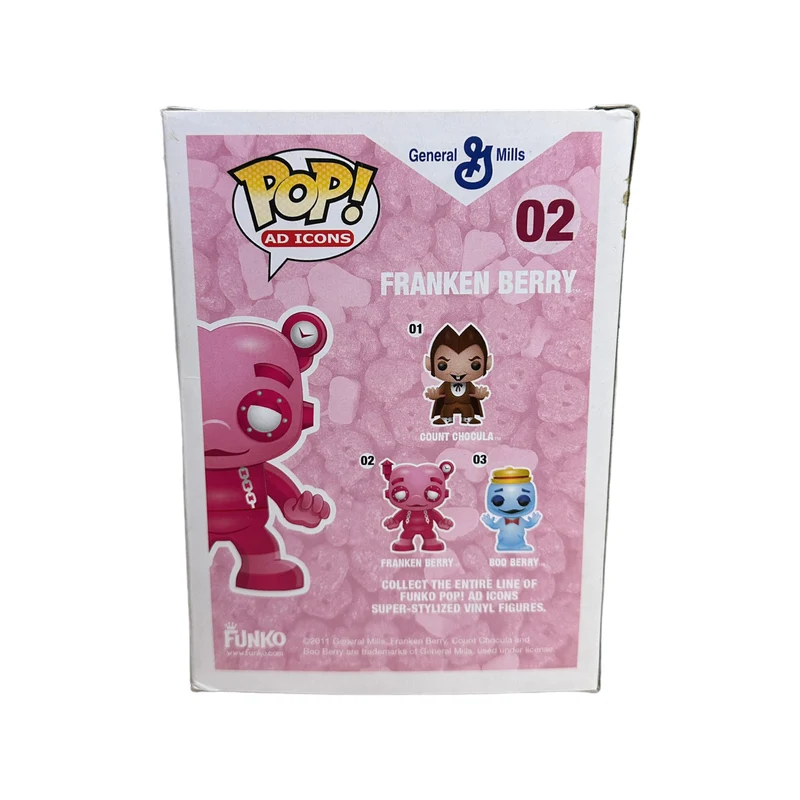 Franken Berry #02 Funko Pop! - Ad Icons - 2011 Pop! - Condition 7.5/10