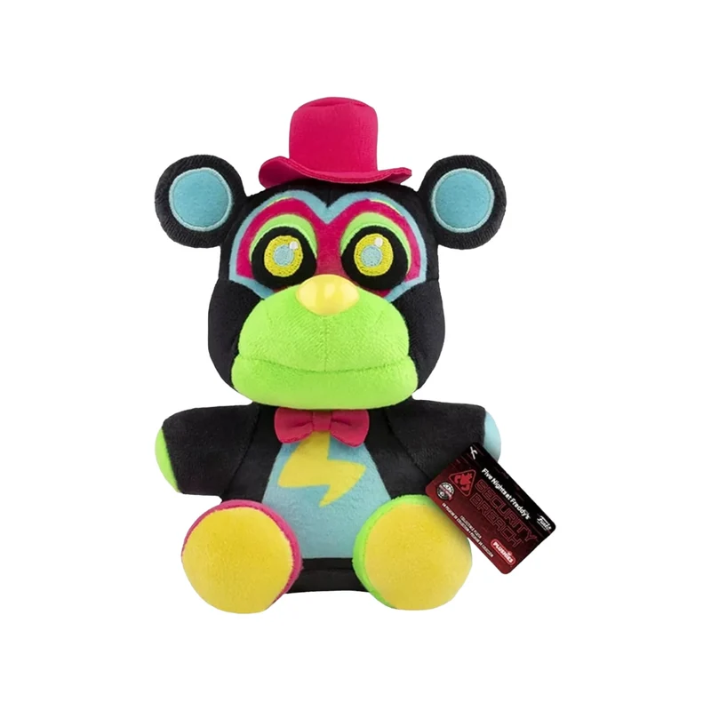Freddy Fazbear 7" Funko Plush - Five Nights At Freddy's - Security Breach Blacklight